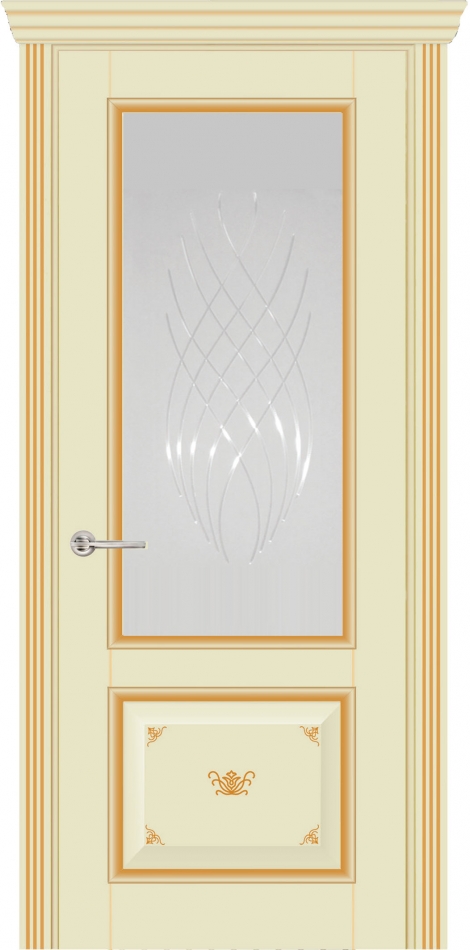межкомнатные двери  Практика Рафаэль гравировка Лампионе