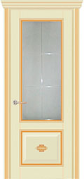 межкомнатные двери  Практика Рафаэль гравировка Гардиан декор Венетто с патиной