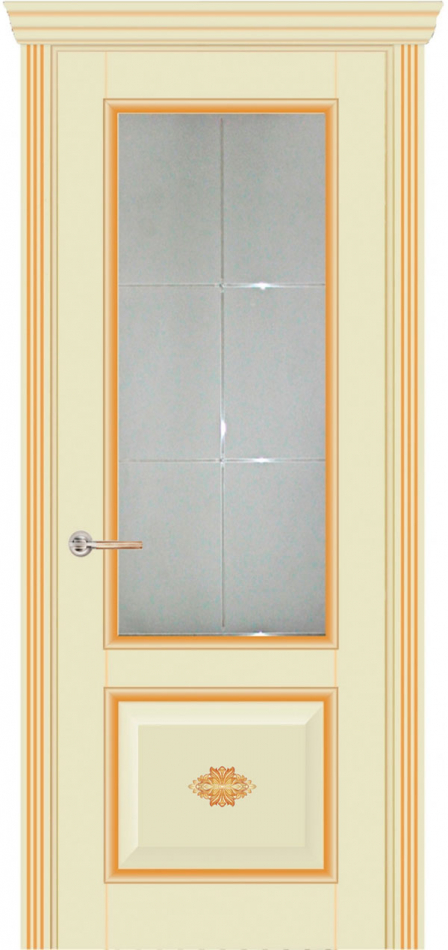 межкомнатные двери  Практика Рафаэль гравировка Гардиан декор Венетто с патиной